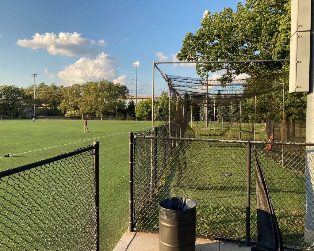 east boston memorial park batting cage