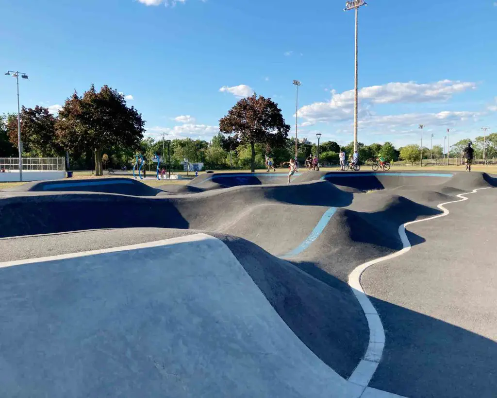 smith playground allston skate park pump track