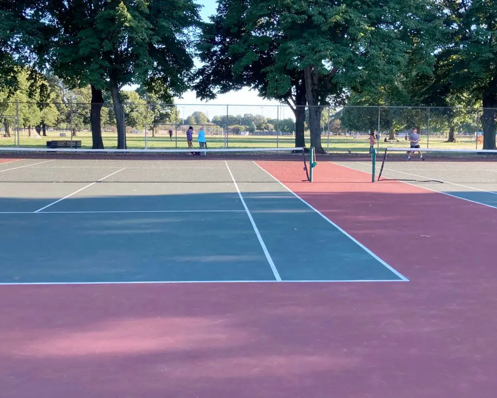 moakley park tennis court