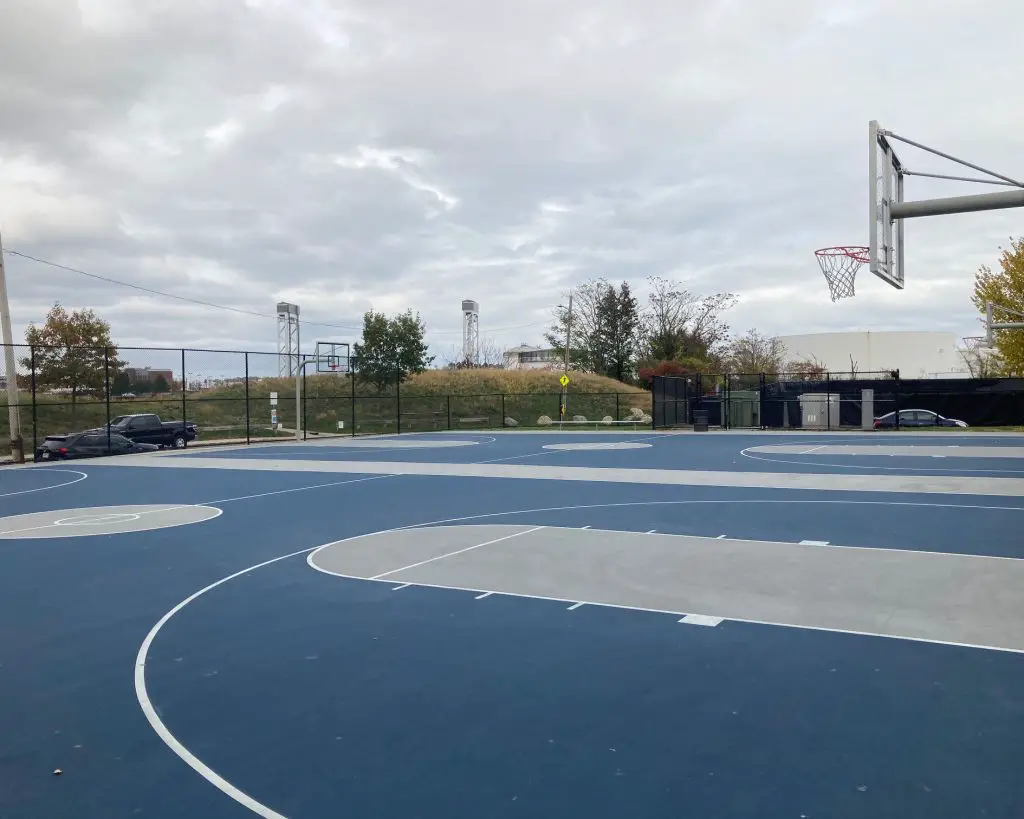 American Legion Playground East Boston Basketball Courts