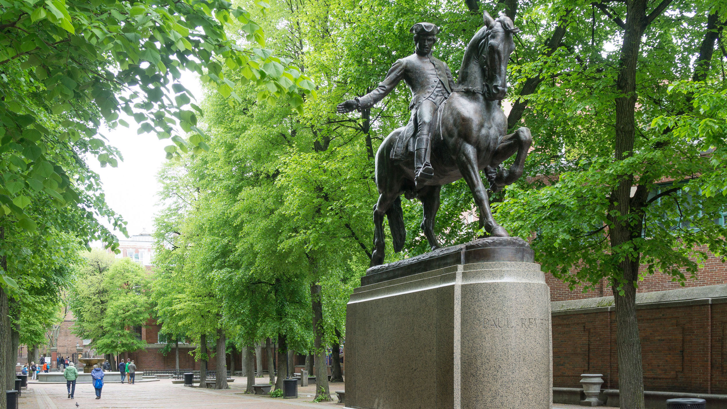 Paul Revere Mall in Boston, MA Plan Your Next Trip