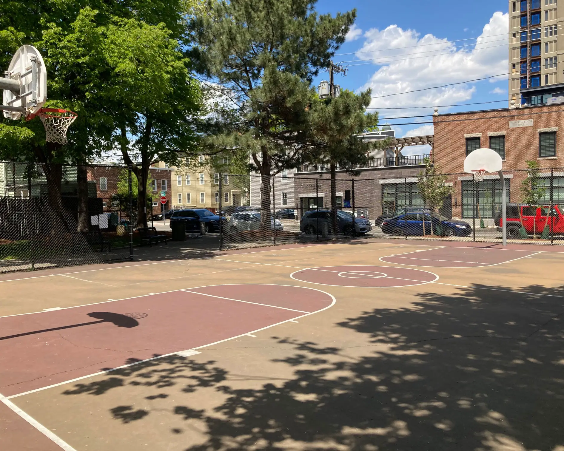 Anthony Costa Park cambridge basketball courts