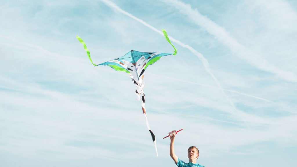 flying kites in boston