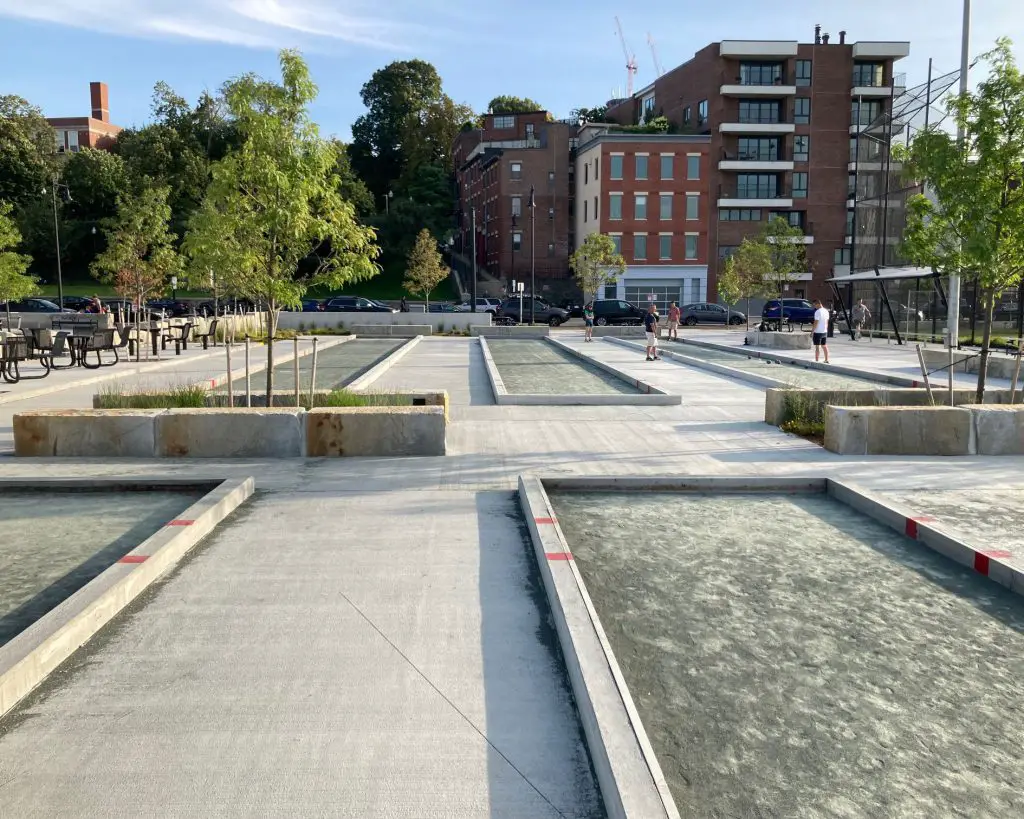 langone park north end bocce courts