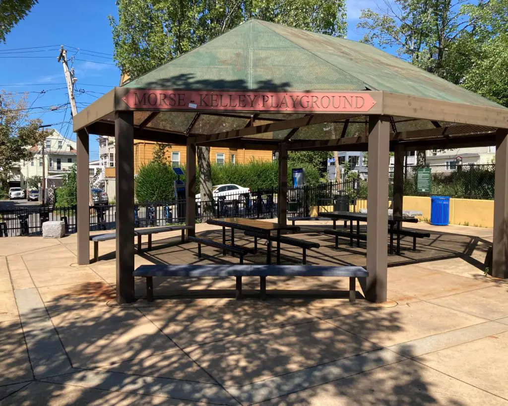 Morse Kelley Playground Somerville picnic area