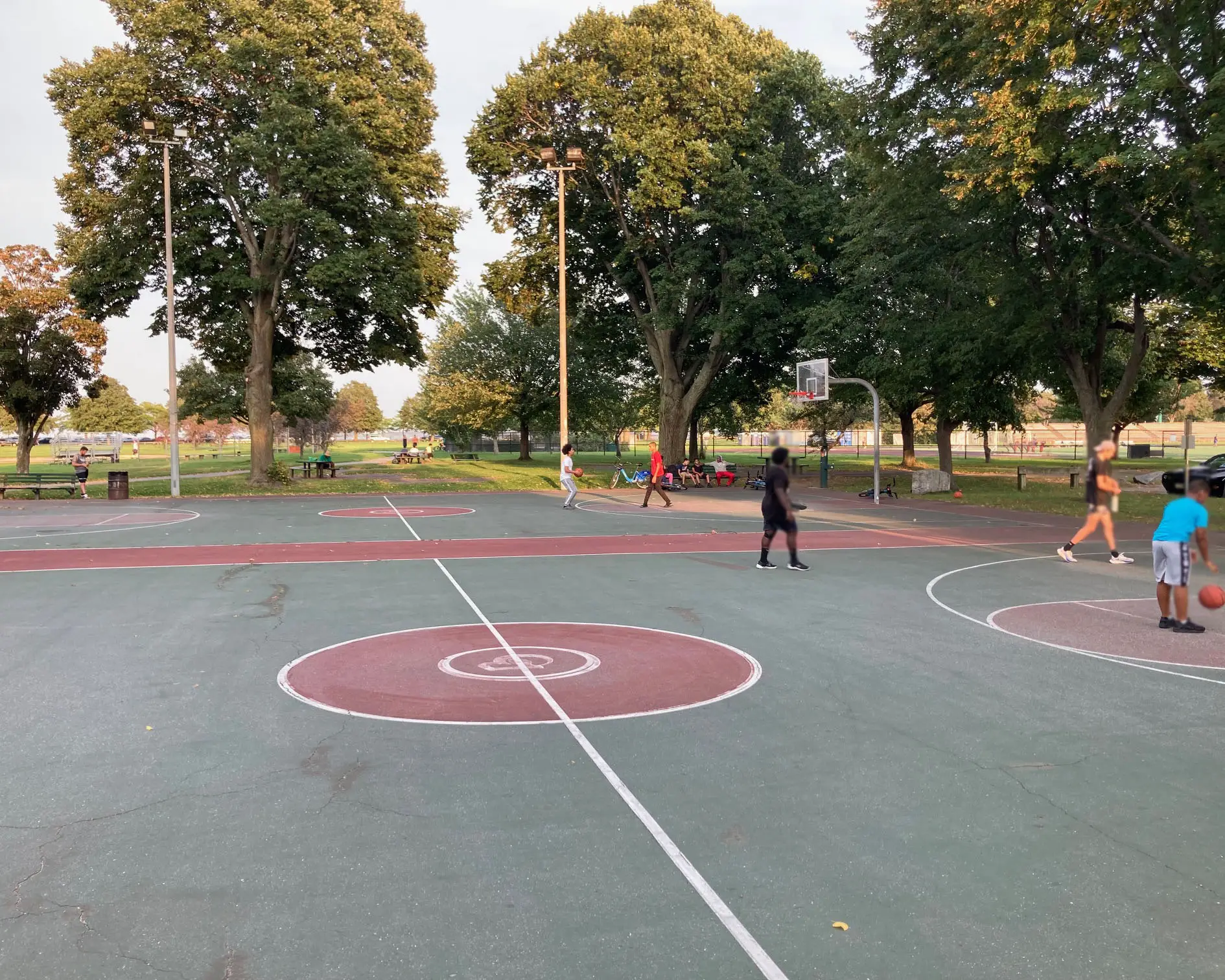 moakley park basketball court