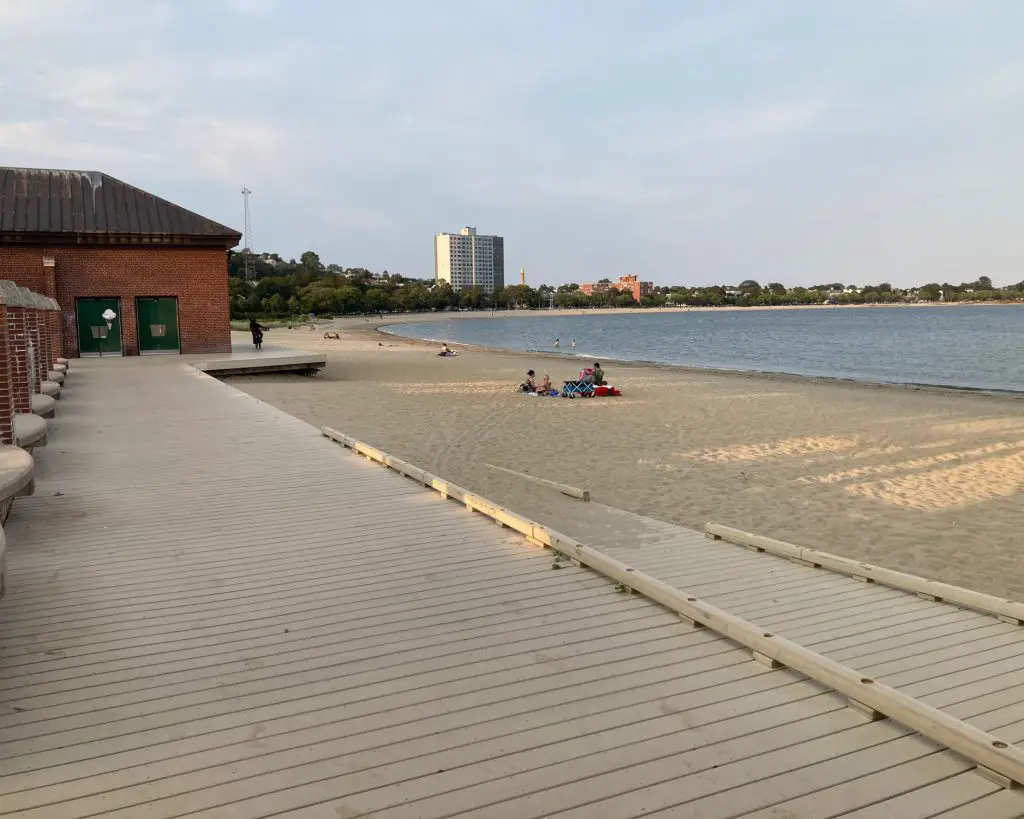 Carson Beach in South Boston, MA
