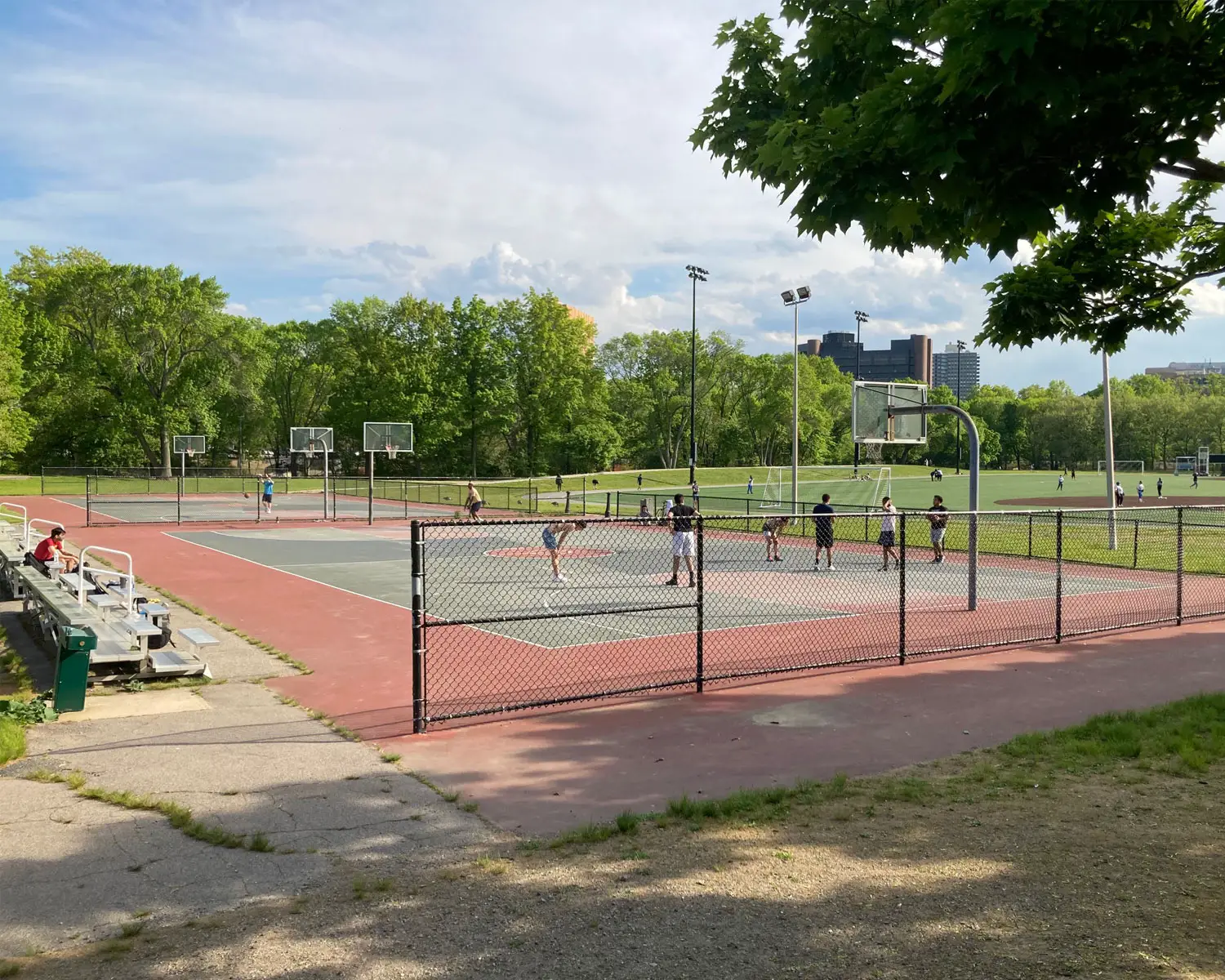 back bay fens basketball courts