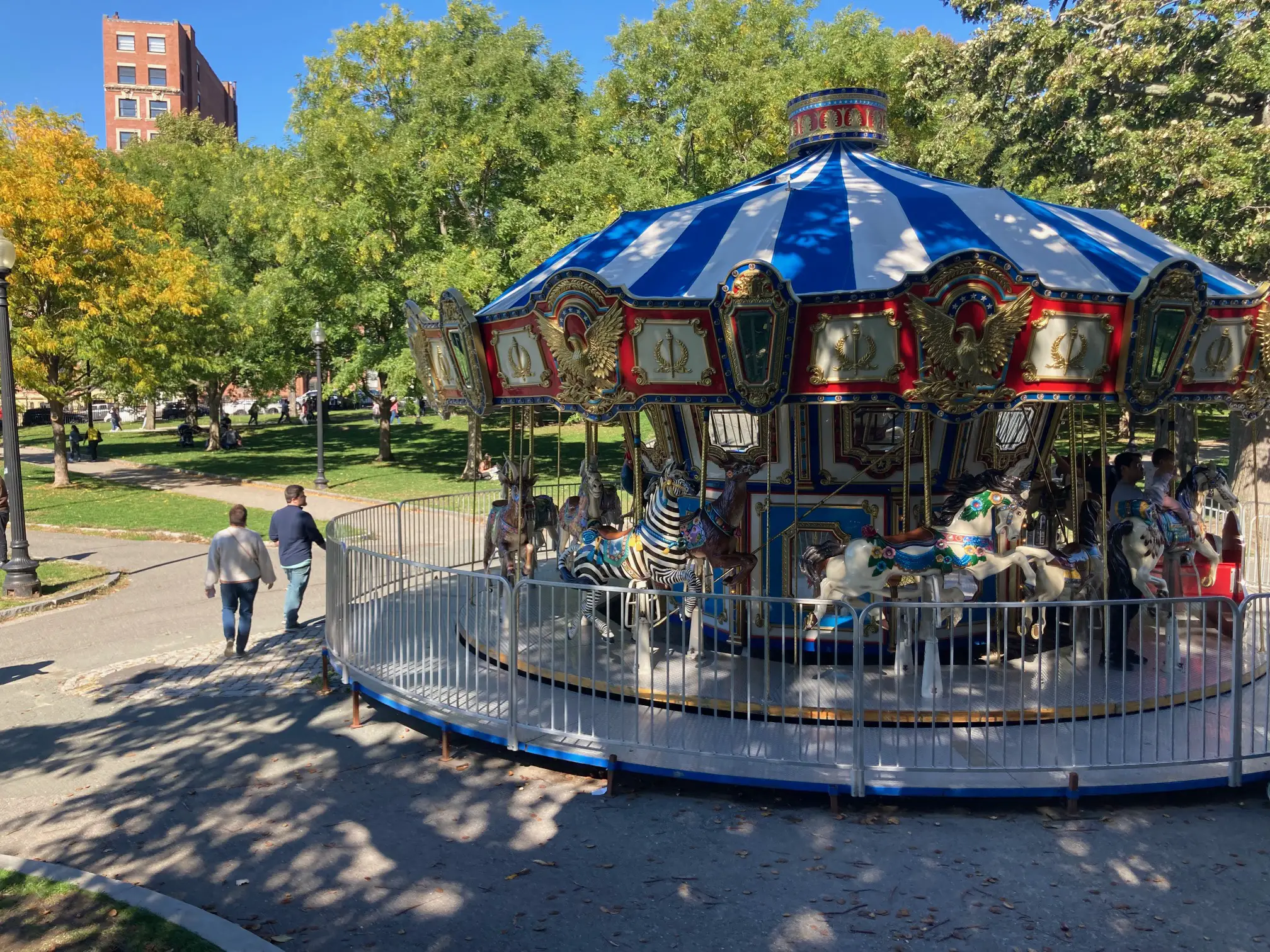 Boston common carousel